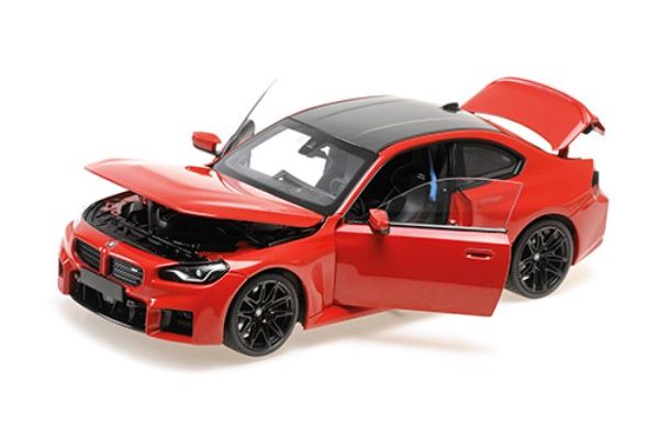 MINICHAMPS 1/18 BMW M2 2022 トロントレッドメタリック  [No.110023120]