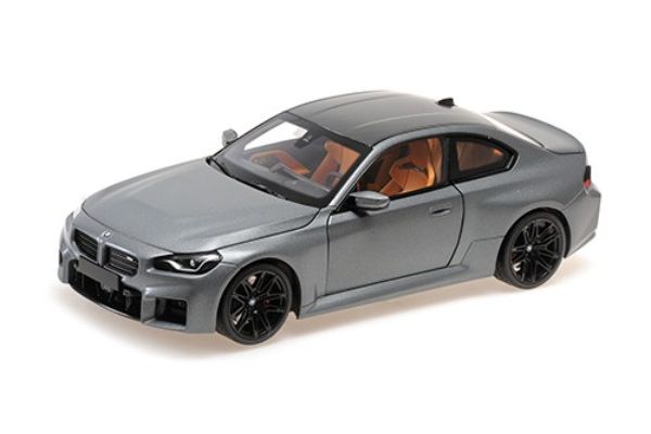 MINICHAMPS 1/18 BMW M2 2022 フローズンピュアグレーメタリック  [No.110023121]