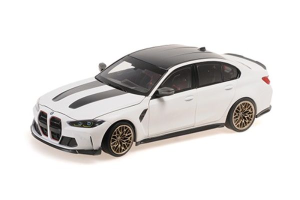 MINICHAMPS 1/18 BMW M3 CS 2023 ホワイト   [No.110023500]
