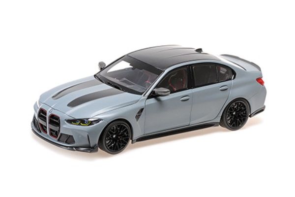 MINICHAMPS 1/18 BMW M3 CS 2023 グレーメタリック  [No.110023501]