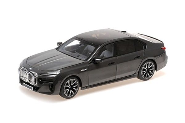 MINICHAMPS 1/18 BMW i7 M70 (G70) 2024 グレーメタリック  [No.110023700]