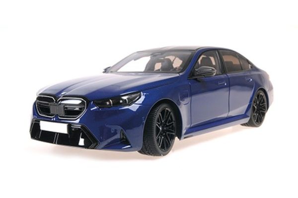  M5 モンテカルロブルーミニカー 京商 ミニカー | MINICHAMPS 1/18 BMW M5 - 2024 - ブルーメタリック