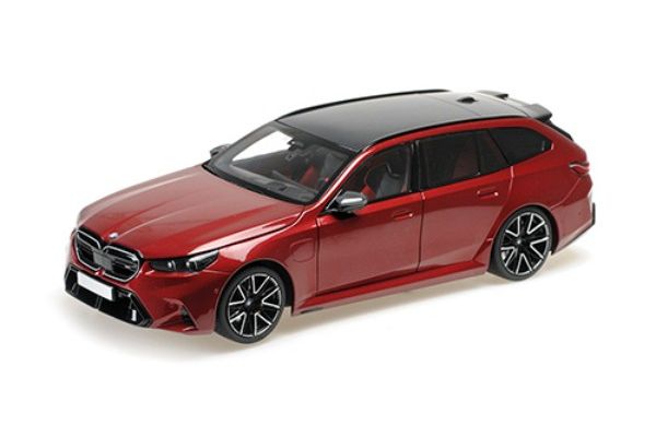 MINICHAMPS 1/18 BMW M5 ツーリング 2024 ダークレッドメタリック  [No.110023900]