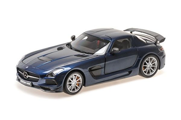 MINICHAMPS 1/18 メルセデス-ベンツ SLS AMG ブラックシリーズ 2013 AMG デイトナブルーメタリック  [No.110033026]