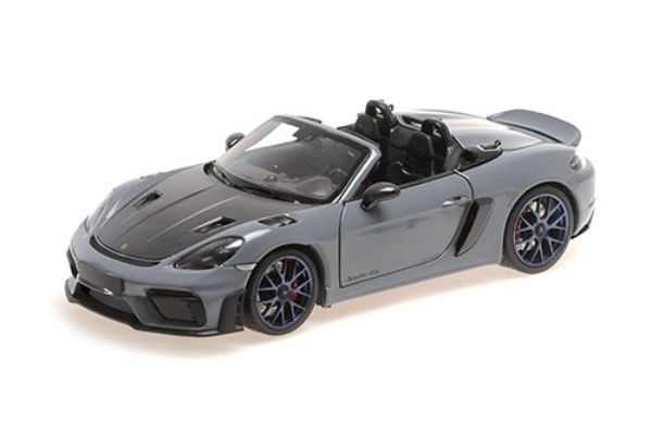 MINICHAMPS 1/18 ポルシェ スパイダー RS 2024 グレー/ヴァイザッハパッケージ　　　　　　  [No.110063130]