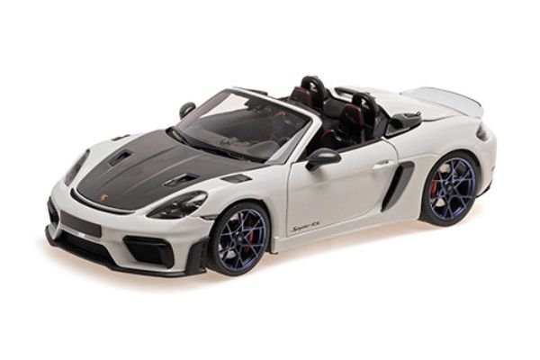 MINICHAMPS 1/18 ポルシェ スパイダー RS 2024 ホワイト/ヴァイザッハパッケージ  [No.110063131]