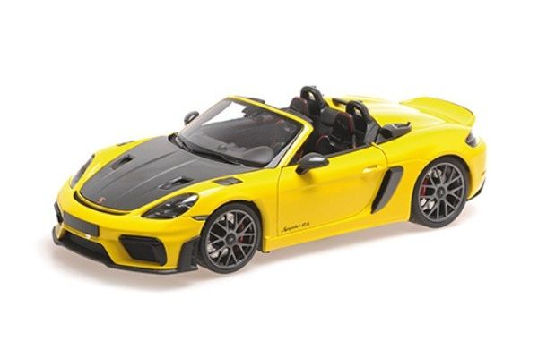 MINICHAMPS 1/18scale Porsche Spyder RS 2024 Racing Yellow Weissach Package  [No.110063132]