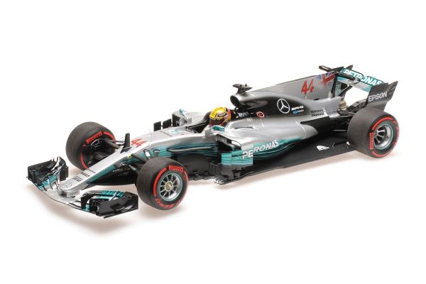MINICHAMPS 1/18scale MERCEDES AMG PETRONAS FORMULA ONE TEAM F1 W08 EQ POWER+ – LEWIS HAMILTON – MEXICAN GP 2017 – WC  [No.110171844]