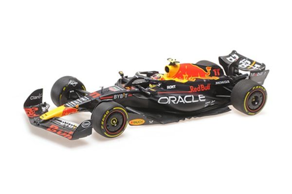 MINICHAMPS 1/18 オラクル レッド ブル レーシング RB19 セルジオ･ペレス イタリアGP 2023 2位入賞  [No.110231511]
