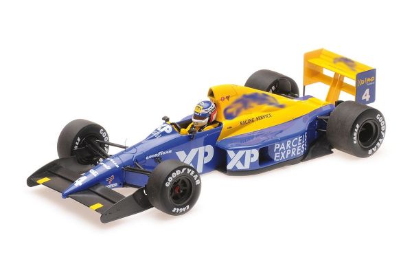 MINICHAMPS 1/18scale TYRRELL FORD 018 ? JEAN ALESI ? GP DEBUT ? 4TH PLACE FRENCH GP 1989  [No.110890004]