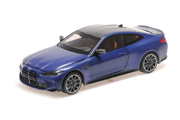 MINICHAMPS 1/18 BMW M4 - 2020 - ブルーメタリック  [No.113020123]