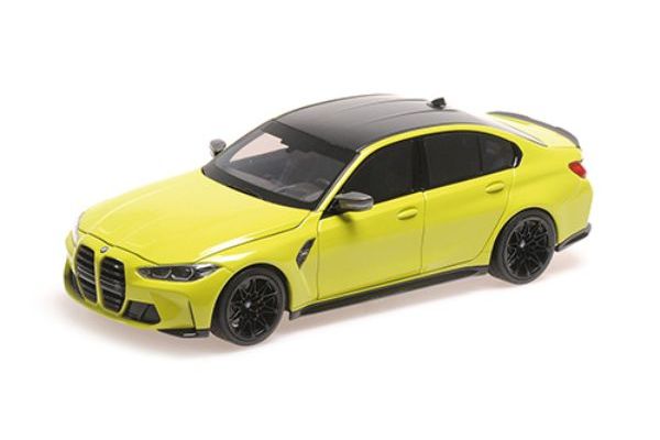 MINICHAMPS 1/18 BMW M3 2020 イエローメタリック  [No.113020204]