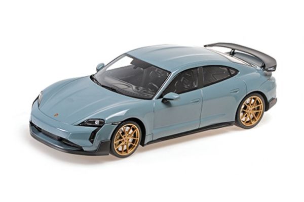 MINICHAMPS 1/18 ポルシェ タイカン ターボ GT 2024 グリーン  [No.117069400]