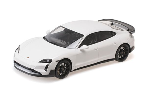 MINICHAMPS 1/18 ポルシェ タイカン ターボ GT 2024 ホワイト  [No.117069404]