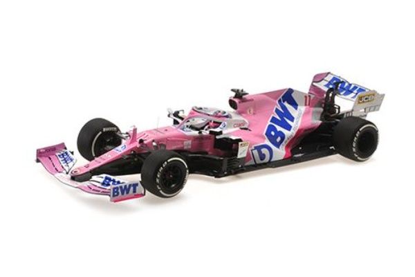 MINICHAMPS 1/18 BWT レーシング ポイント F1 チーム メルセデス RP20 セルジオ・ペレス サヒールGP 2020 ウィナー  [No.117201611]