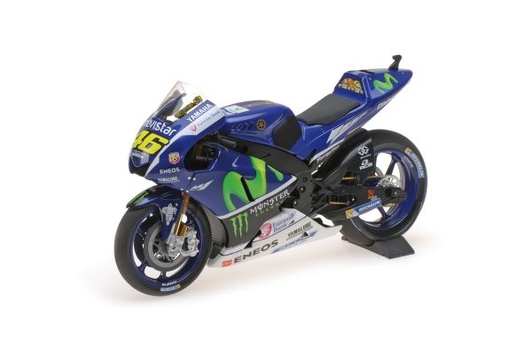 MINICHAMPS 1/12scale YAMAHA YZR-M1 – MOVISTAR YAMAHA MOTOGP – VALENTINO ROSSI – TEST BIKE 2016  [No.122163246]