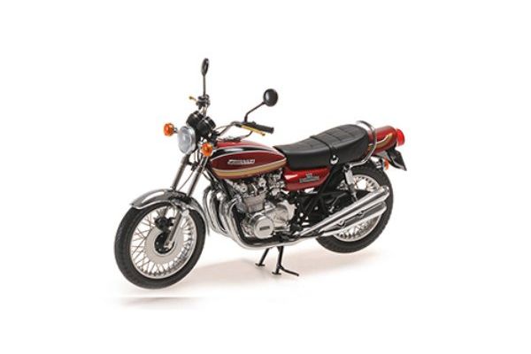 MINICHAMPS 1/12 カワサキ 900 Z1 スーパー 4 - 1972 - レッド/ブラウン  [No.122164104]