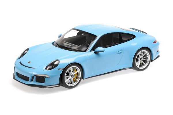 MINICHAMPS 1/12scale Porsche 911 R (2016) Gulf Blue  [No.125066325]