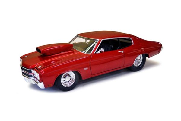WELLY 1/18scale 1970 Chevrolet Chevelle Pro Street Red [No.WE12537R]