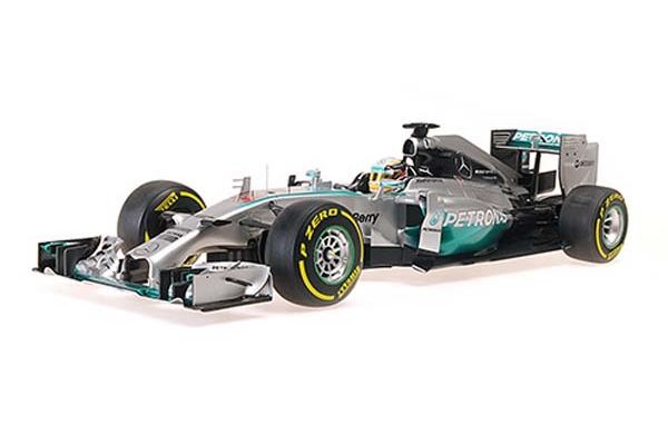 MINICHAMPS 1/12 メルセデス-AMG ペトロナス F1 チーム W05 ルイス･ハミルトン 2014 ワールドチャンピオン  [No.127140444]