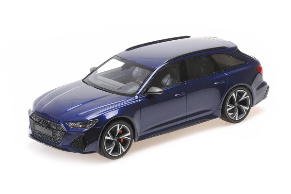 MINICHAMPS 1/18scale Audi RS 6 Avant 2019 Blue Metallic  [No.155018011]