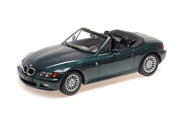 MINICHAMPS 1/18 BMW Z3 ロードスター 1997 ダークグリーンメタリック  [No.155024132]