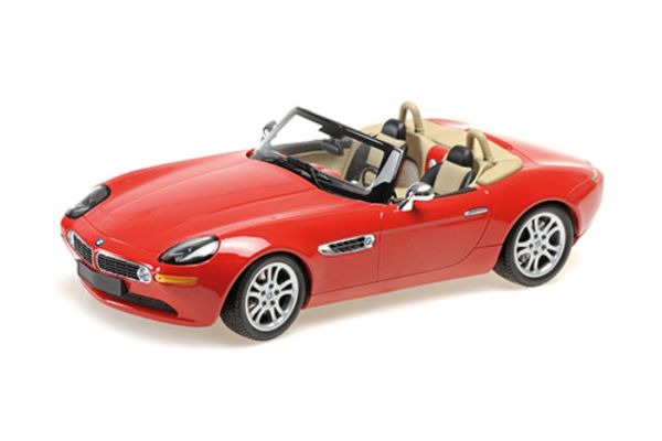 MINICHAMPS 1/18 BMW Z8 ロードスター 2000 レッド  [No.155024230]