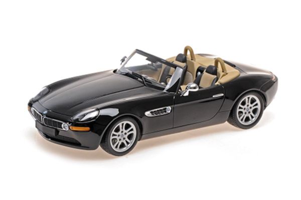 MINICHAMPS 1/18 BMW Z8 ロードスター 2000 ブラック  [No.155024231]