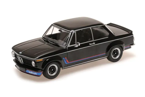 京商 ミニカー MINICHAMPS 1/18scale BMW 2002 TURBO -1973 -BLACK [No.155026204]