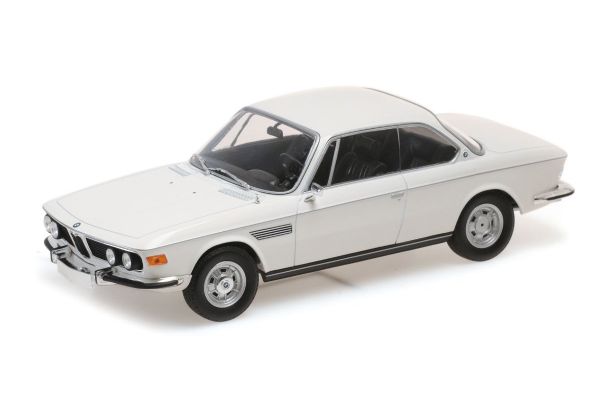 MINICHAMPS 1/18scale BMW 2800 CS 1968 White  [No.155028030]