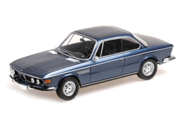 MINICHAMPS 1/18scale BMW 2800 CS 1968 Blue Metallic  [No.155028032]