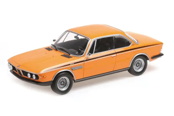 京商 ミニカー | MINICHAMPS 1/18スケール BMW 3.0 CSL 1971 オレンジ ...