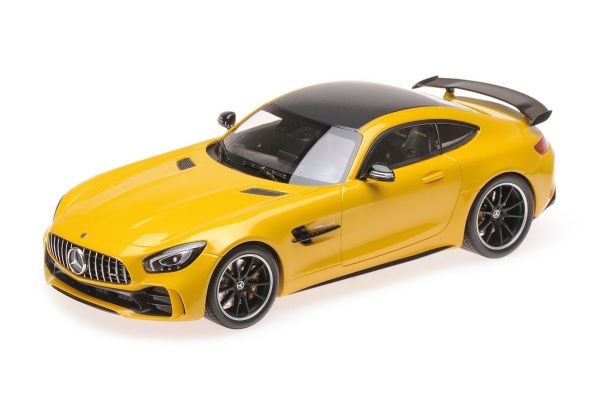 MINICHAMPS 1/18scale MERCEDES-AMG GT-R – 2017 – YELLOW  [No.155036021]