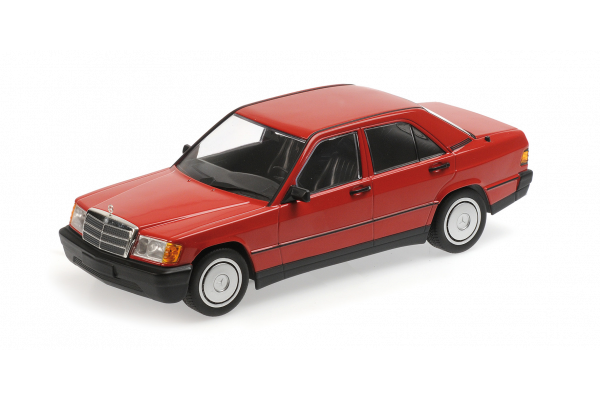 MINICHAMPS 1/18scale Mercedes Benz 190E (W201) 1982 Red  [No.155037000]
