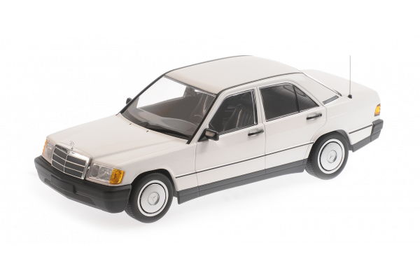 MINICHAMPS 1/18scale Mercedes Benz 190E (W201) 1982 White  [No.155037002]