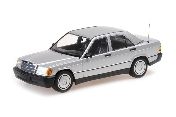 MINICHAMPS 1/18scale Mercedes Benz 190E (W201) 1982 Silver  [No.155037004]