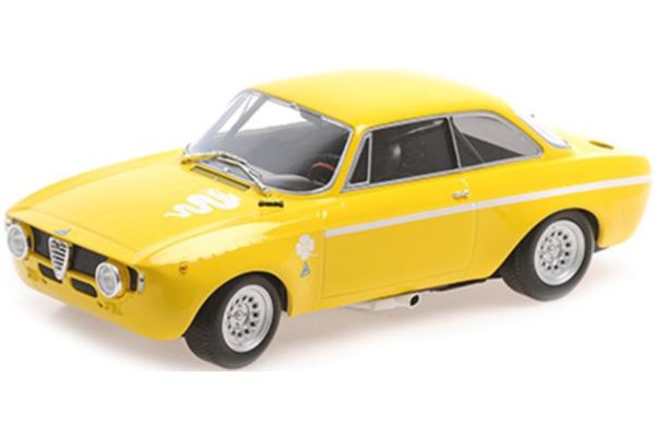 MINICHAMPS 1/18 アルファ ロメオ GTA 1300 ジュニア 1971 イエロー  [No.155120024]