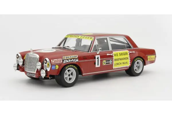 1:18 ミニチャンプス MERCEDES-BENZ 300 SEL 6.8 ADAC 24H