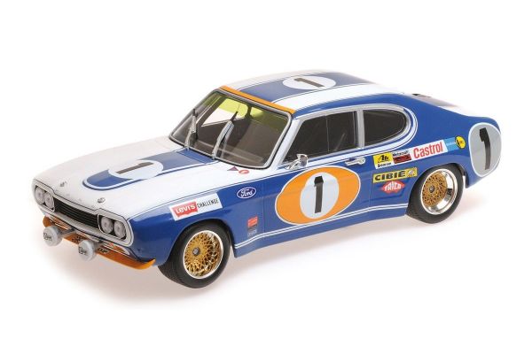 MINICHAMPS 1/18scale FORD RS 2600 - FORD K?LN - GLEMSER/SOLER-ROIG - 3RD PLACE 24H SPA 1972  [No.155728511]