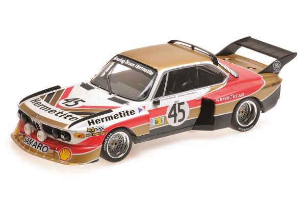 MINICHAMPS 1/18scale BMW 3.5 CSL - HERMETITE - WALKINSHAW/FITZPATRICK - 24H LE MANS 1976  [No.155762645]