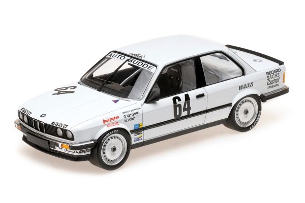 MINICHAMPS 1/18scale BMW 325I – AUTO BUDDE TEAM – OESTREICH/RENSING/VOGT – WINNER 24H NÜRBURGRING 1986  [No.155862664]