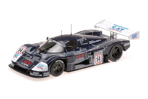 MINICHAMPS 1/18scale Sauber Mercedes C9 # 14 JEAN LOUIS SCHLESSER Super Cup 1988 Winner  [No.155883514]