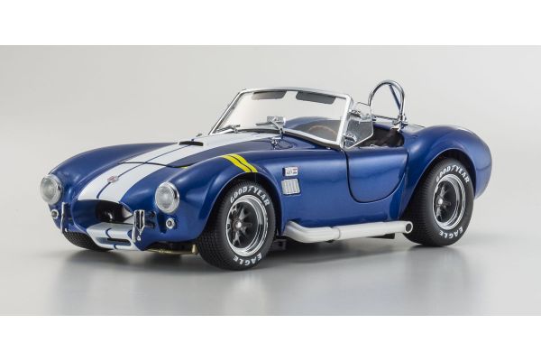 KYOSHO 1/18scale Shelby Cobra 427S/C Blue with Yellow line [No.KS08045BLY]