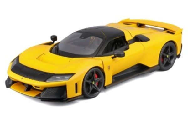 Bburago 1/18 フェラーリ F80 イエロー ウィンドウボックス  [No.18-16022Y]