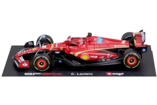 Bburago 1/18 フェラーリ SF-24 2024 No.16 C.ルクレール ドライバー付  [No.18-16821L16]