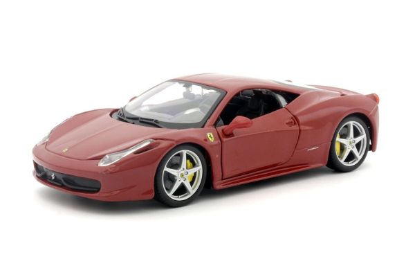 Bburago 1/24scale フェラーリ 458 イタリア Red [No.18-26003R]