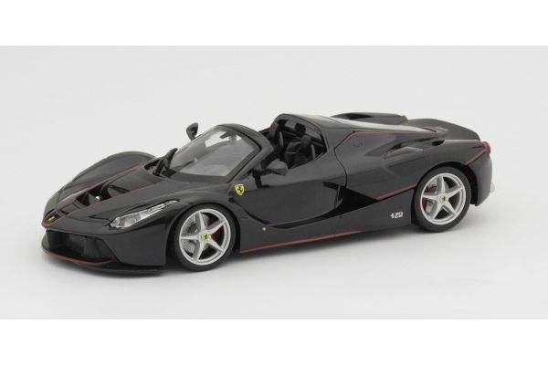 Bburago 1/24scale Ferrari La Ferrari Aparta (metallic black)  [No.18-26022MBK]