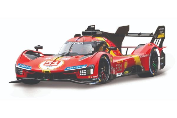 Bburago 1/24scale Ferrari 499P Le Mans 2023 Winner No.51  [No.18-26309]