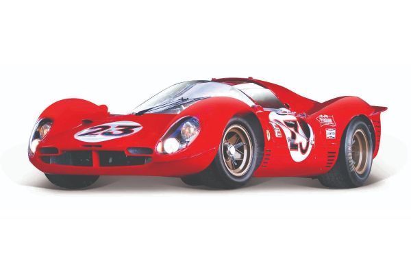 Bburago 1/24scale Ferrari 330 P4 Daytona No.23 Red  [No.18-26310]