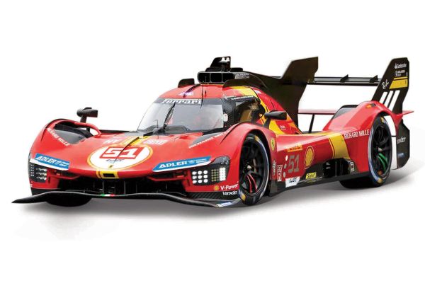 Bburago 1/43scale Ferrari 499P Le Mans 2023 Winner No.51  [No.18-36312]